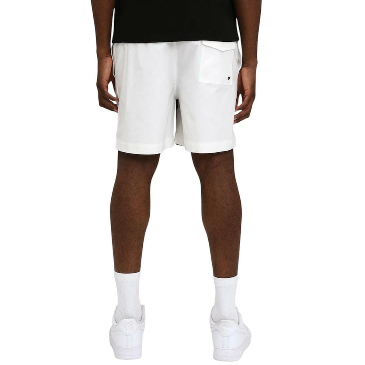 Purple Brand Shorts Purple Brand Wordmark Drip All Round Shorts - White Purple Brand Wordmark Drip All Round Shorts - White