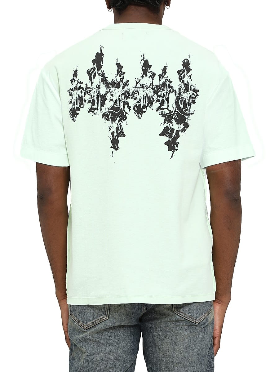 Purple Brand T-Shirts Purple Brand Logo Green Cotton Tee Purple Brand Logo Green Cotton Tee