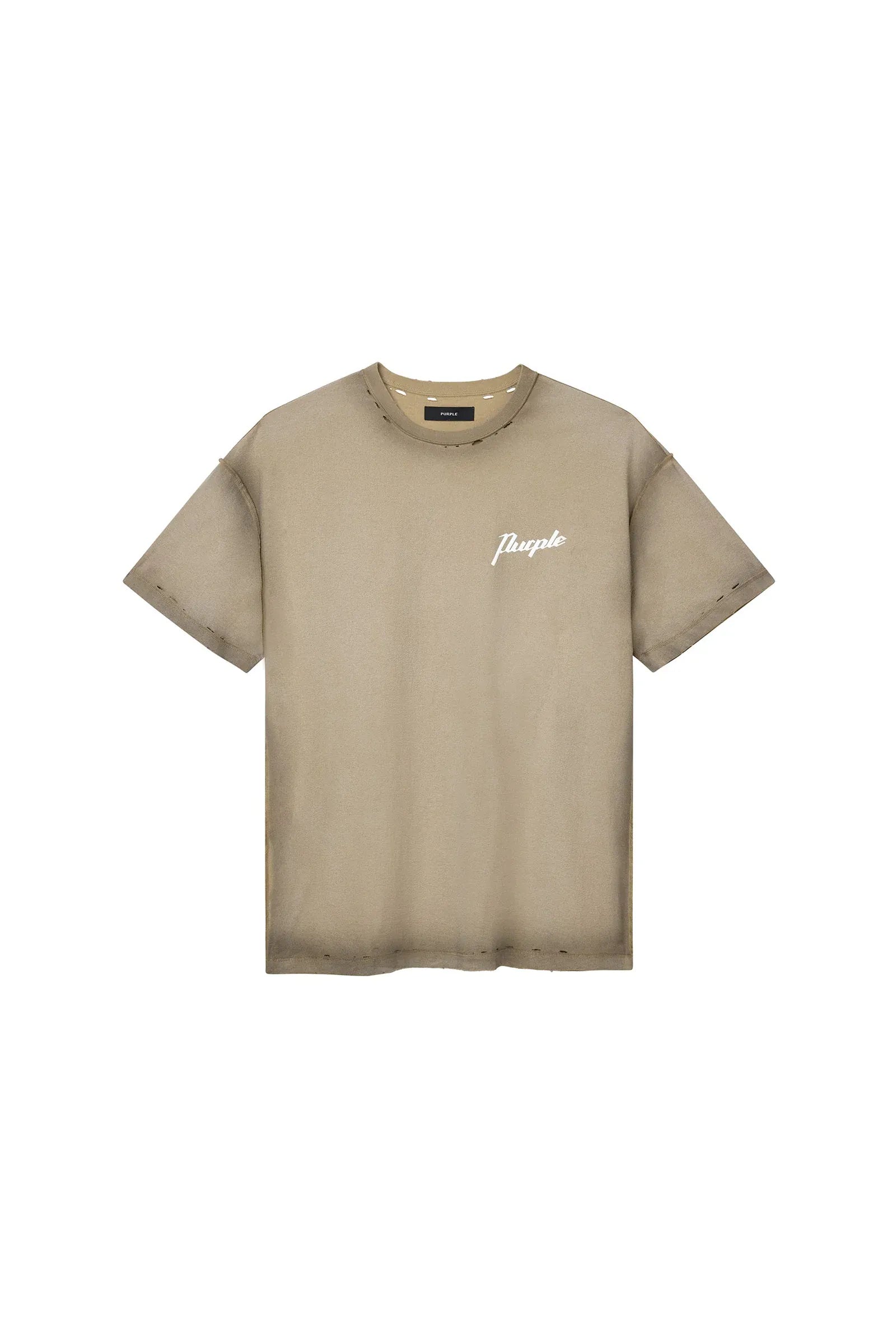Purple Brand T-Shirts PURPLE BRAND P101 Working Script Tee PURPLE BRAND P101 Working Script Tee
