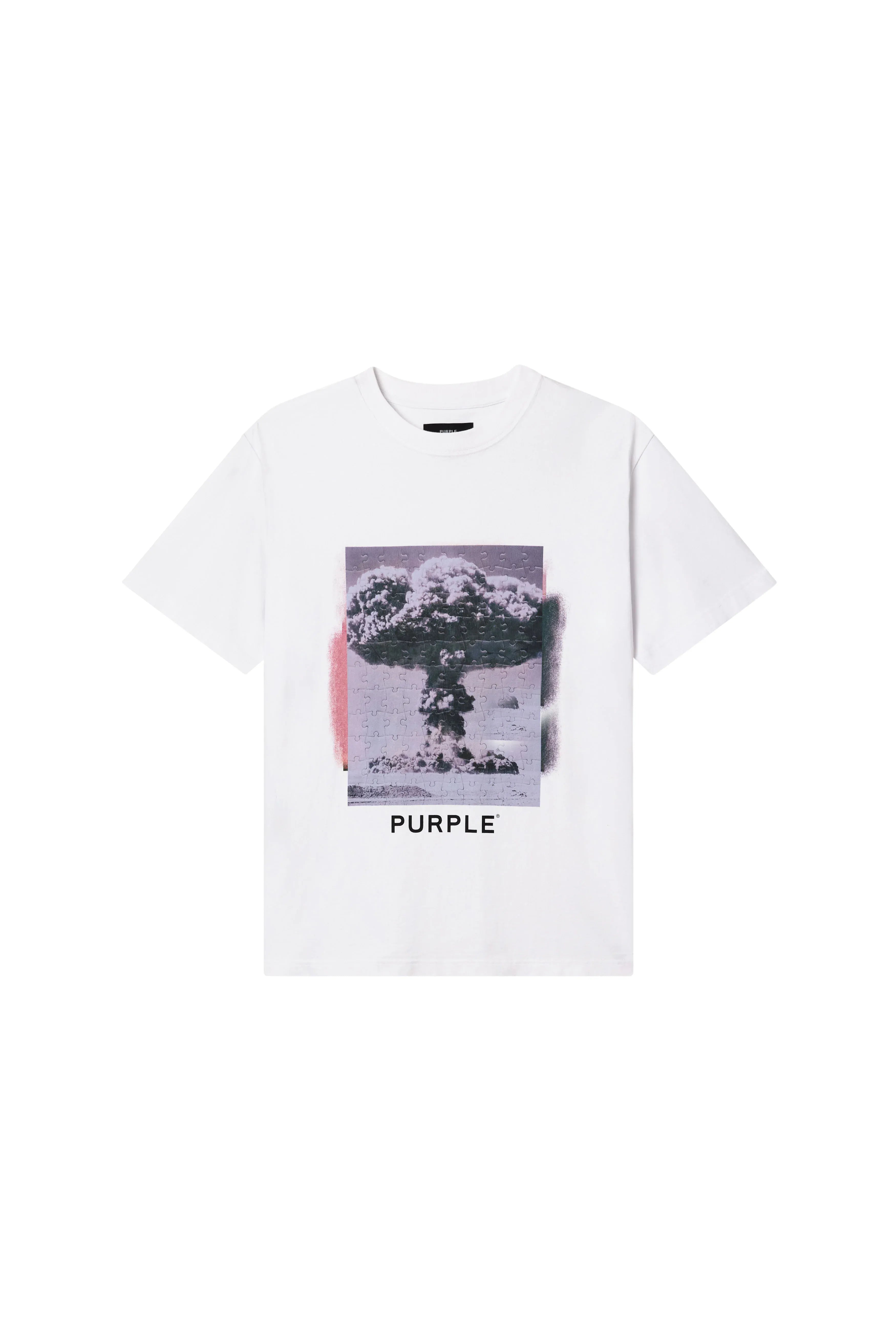Purple Brand Melt Down Tee, a purple T-shirt for women, featuring a casual fit and stylish design from Purple Brand.