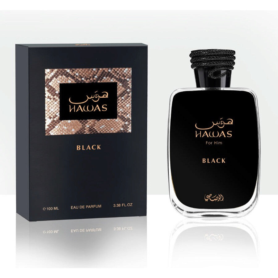Rasasi Hawas Black EDP Spray 3.3 oz 