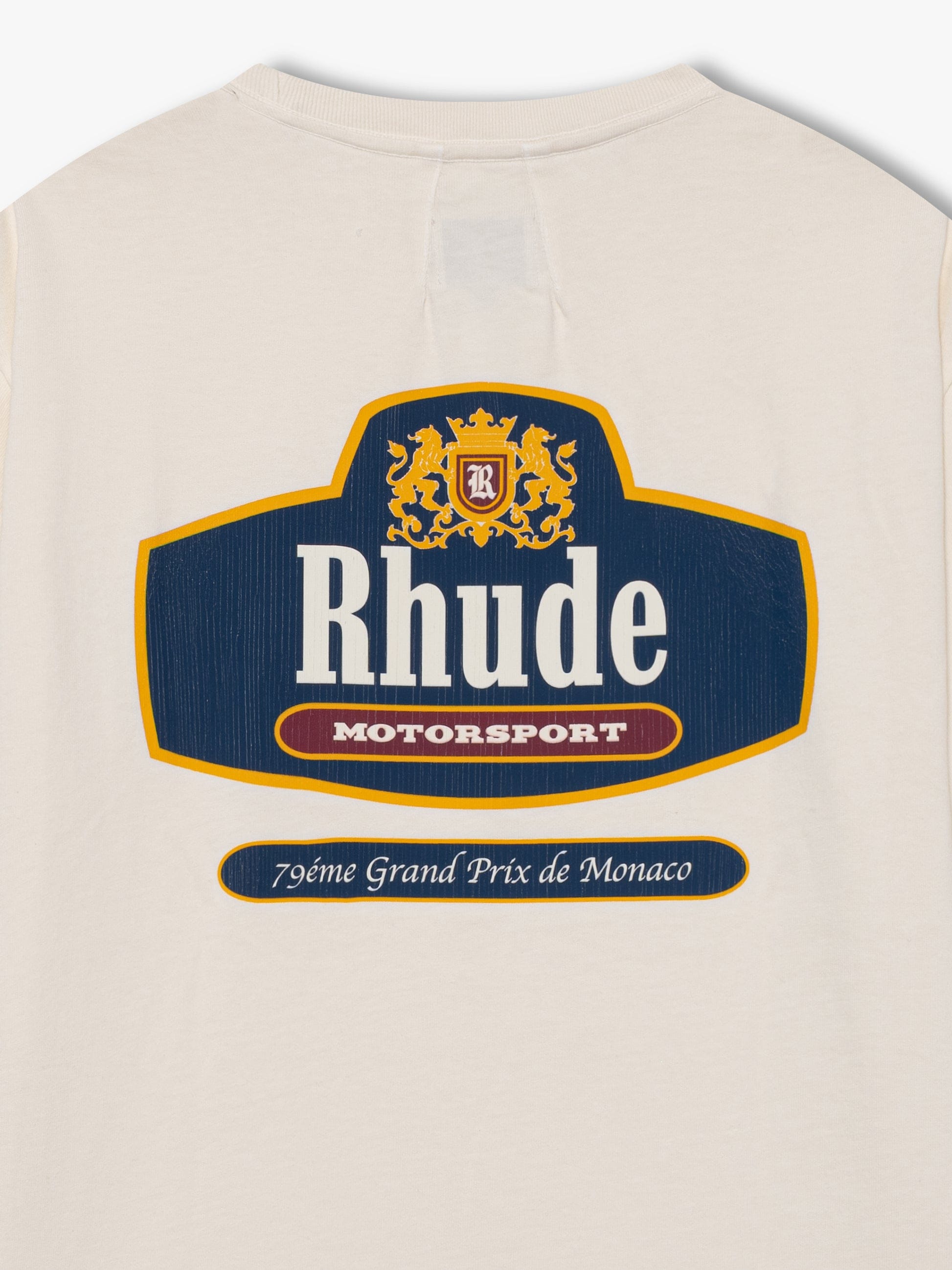 Rhude T-Shirts Rhude Racing Crest Tee Rhude Racing Crest Tee