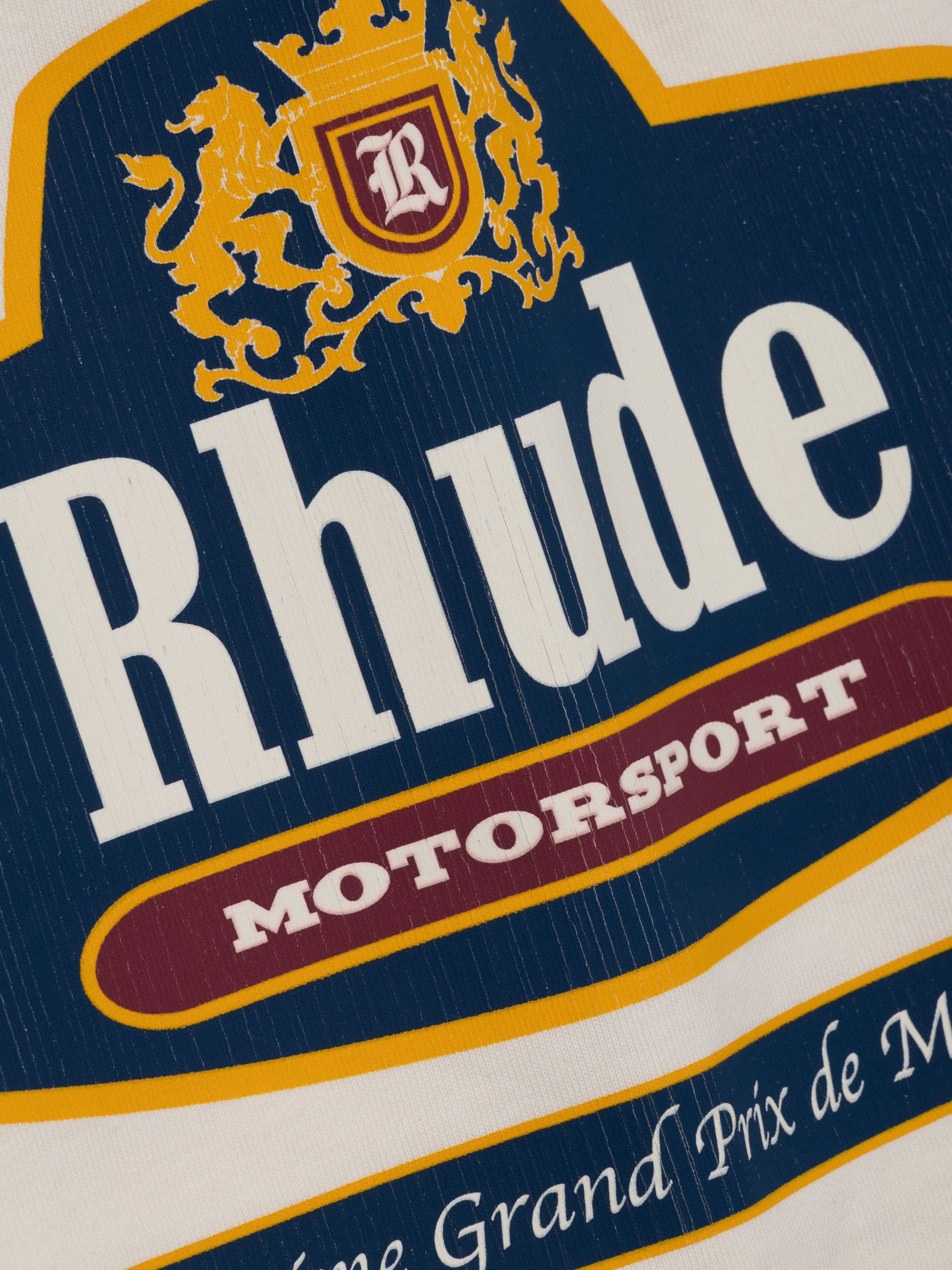 Rhude T-Shirts Rhude Racing Crest Tee Rhude Racing Crest Tee