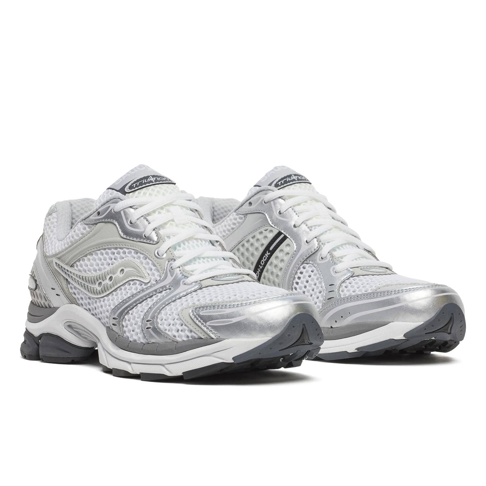 Saucony Sneakers Saucony ProGrid Triumph 4 White/Silver Saucony ProGrid Triumph 4 White/Silver