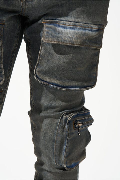 Serenede Cargo Pants Serenede Wave Cargo Jeans Serenede Wave Cargo Jeans