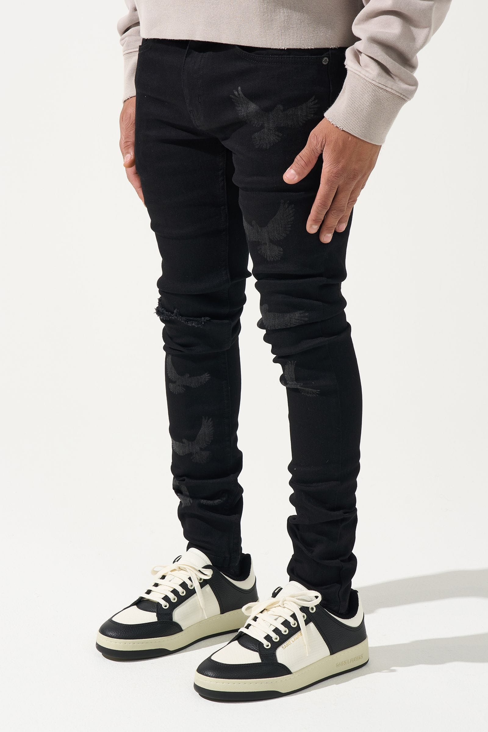 Serenede Denim Serenede PEACE Black Jeans Serenede PEACE Black Jeans