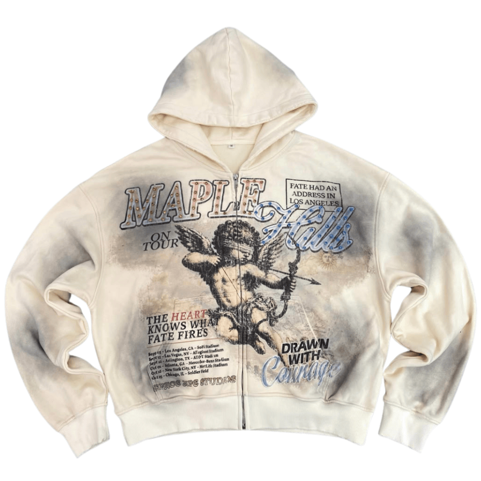 Space Ape Studios Hoodies BLIND ANGEL ZIP UP HOODIE BLIND ANGEL ZIP UP HOODIE