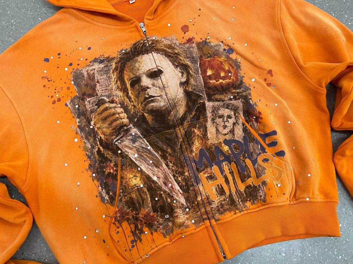 Space Ape Studios Hoodies SERIAL KILLER KNIFE ZIP-UP HOODIE SERIAL KILLER KNIFE ZIP-UP HOODIE
