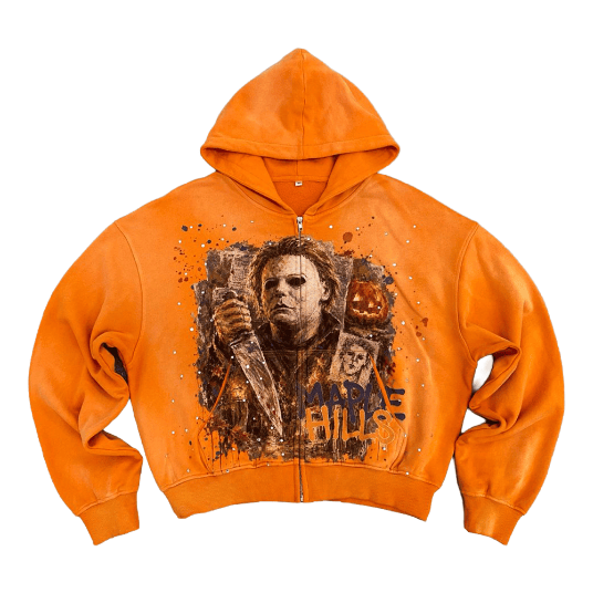 Space Ape Studios Hoodies SERIAL KILLER KNIFE ZIP-UP HOODIE SERIAL KILLER KNIFE ZIP-UP HOODIE
