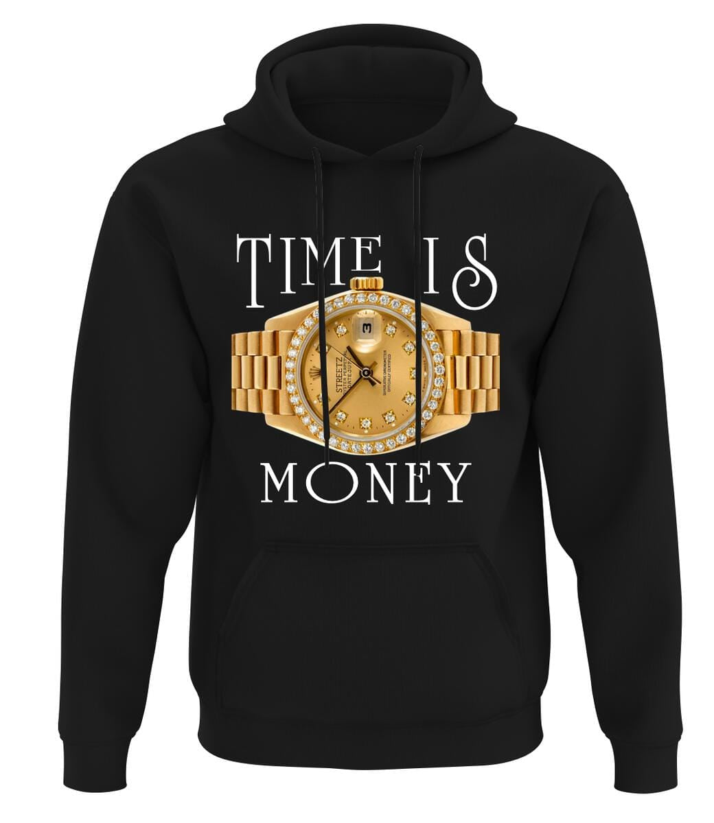 Street Watching Hoodies TIME IS MONEY TIME IS MONEY
