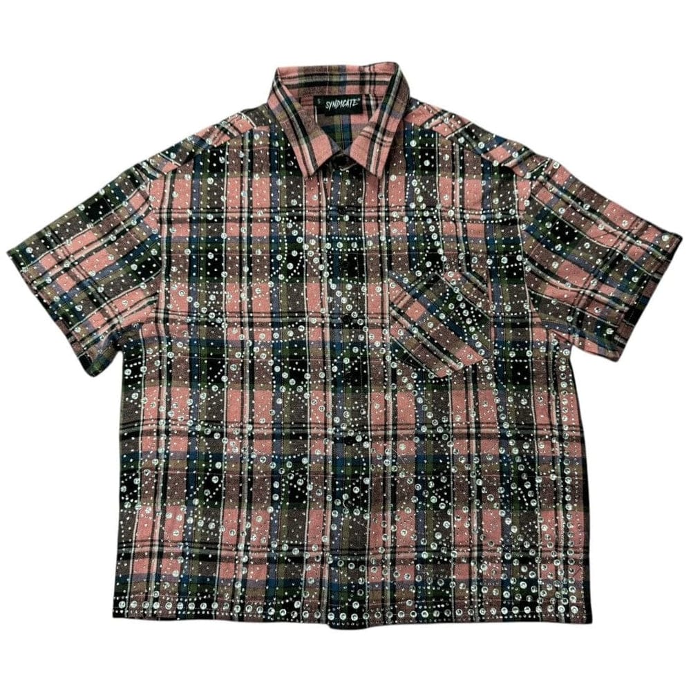 Syndicate Button Down THE SYNDICATE MILANO SHORT SLEEVE FLANNEL THE SYNDICATE MILANO SHORT SLEEVE FLANNEL