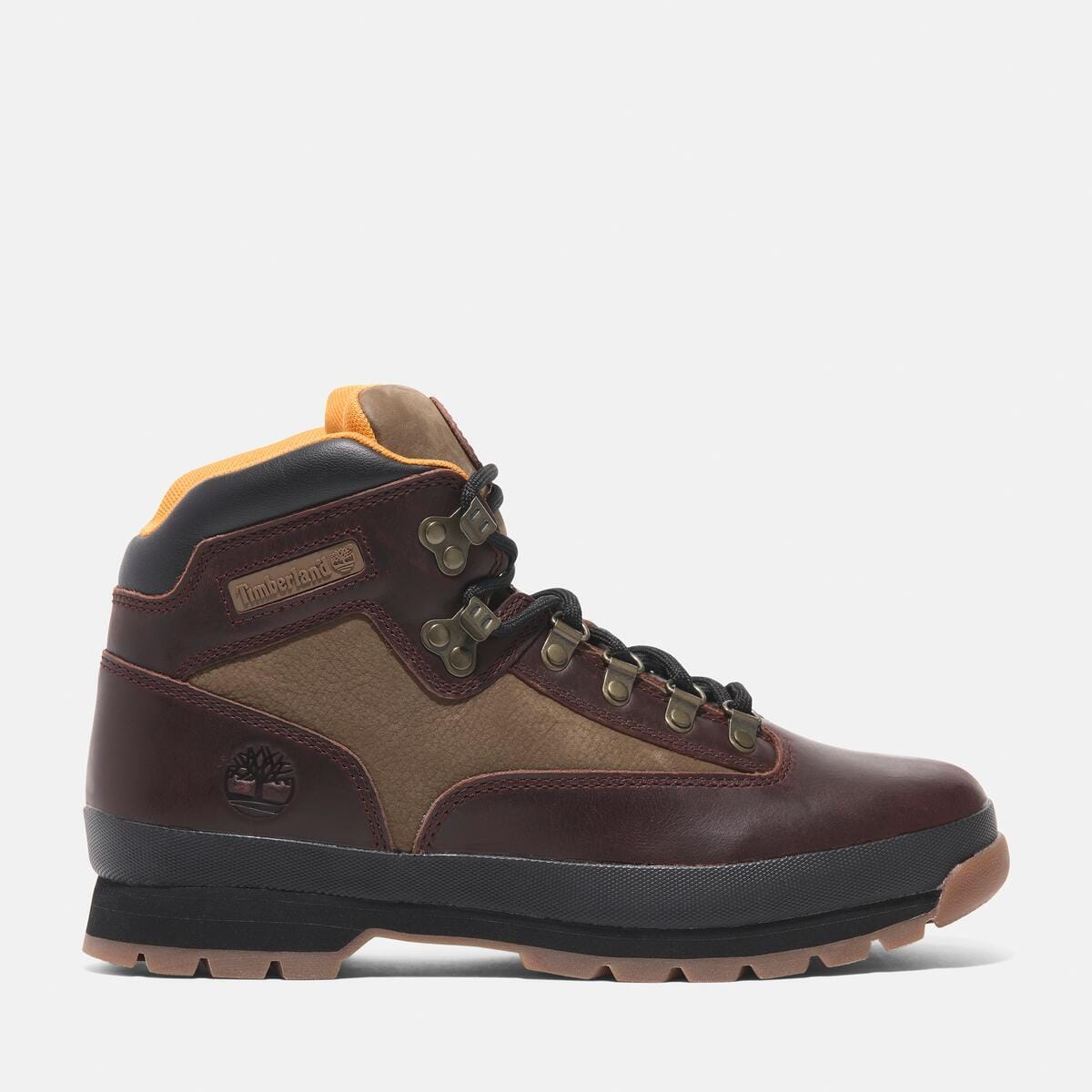 Timberland Boots Timberland Mid Lace Up Euro Hiker Burgundy Full Grain Timberland Mid Lace Up Euro Hiker Burgundy Full Grain