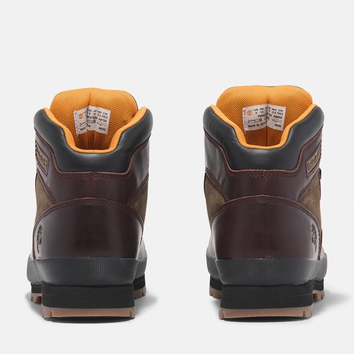 Timberland Boots Timberland Mid Lace Up Euro Hiker Burgundy Full Grain Timberland Mid Lace Up Euro Hiker Burgundy Full Grain