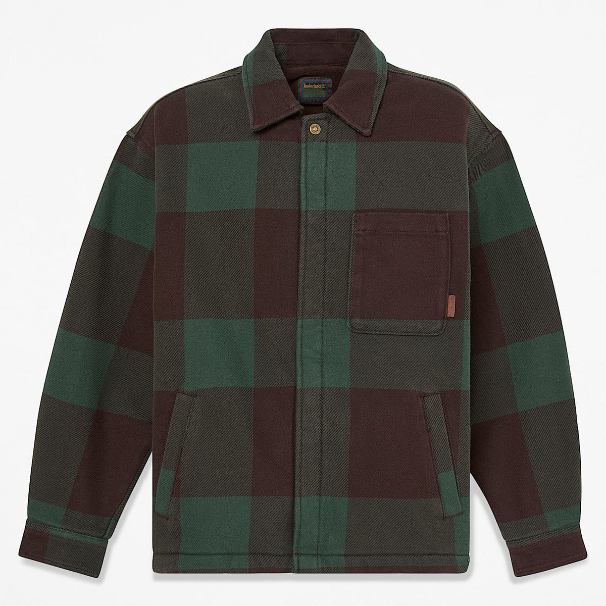 Timberland TIMBERLAND Fleece-Lined Checkered Overshirt TIMBERLAND Fleece-Lined Checkered Overshirt
