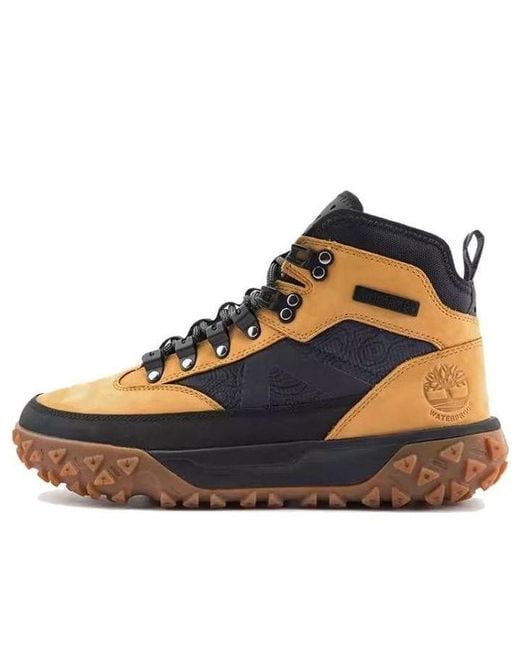 Timberland Blue Greenstride Motion 6 Waterproof Mid Hiker 