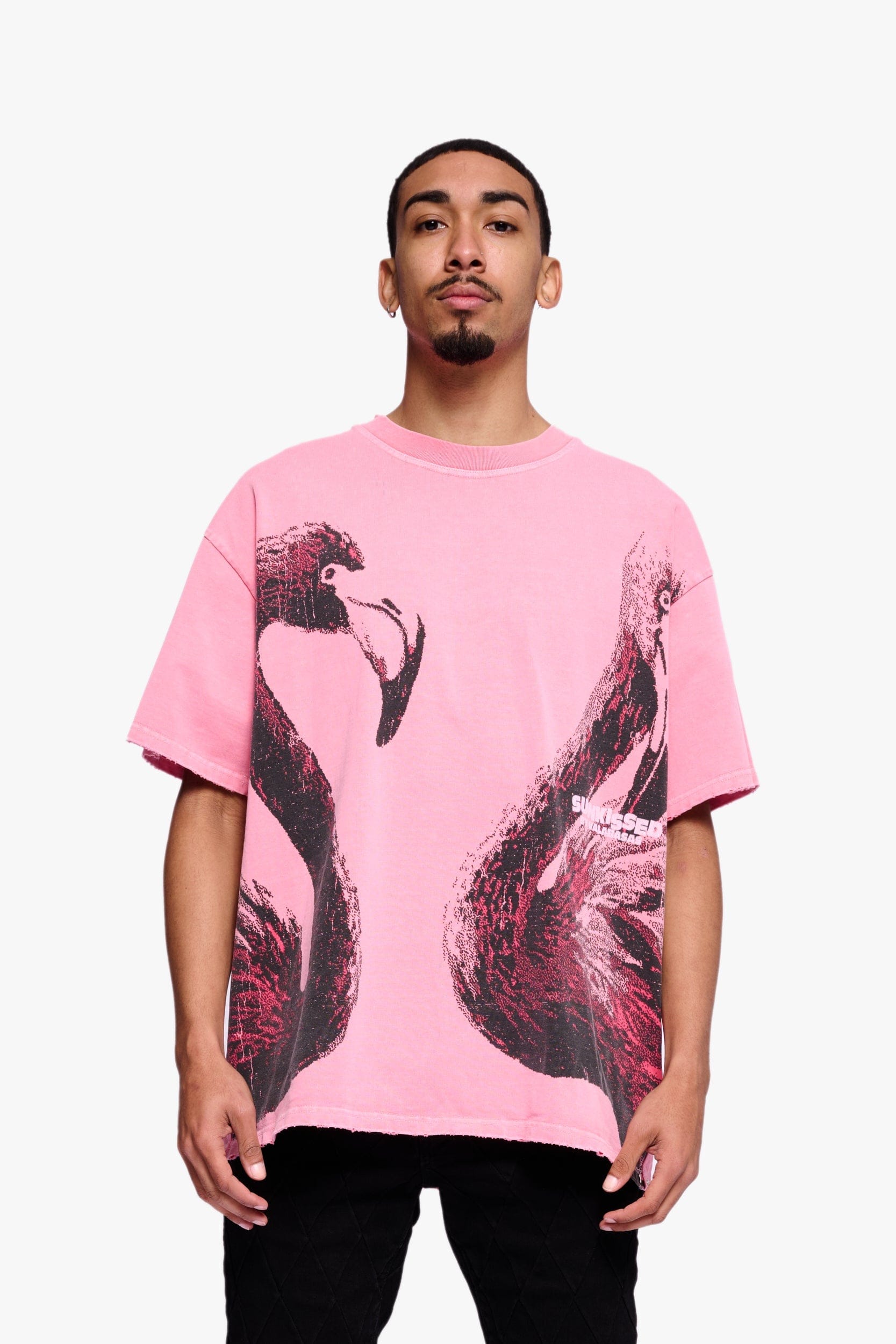 Valabasas T-Shirts Valabasas Relax Tee Pink Valabasas Relax Tee Pink