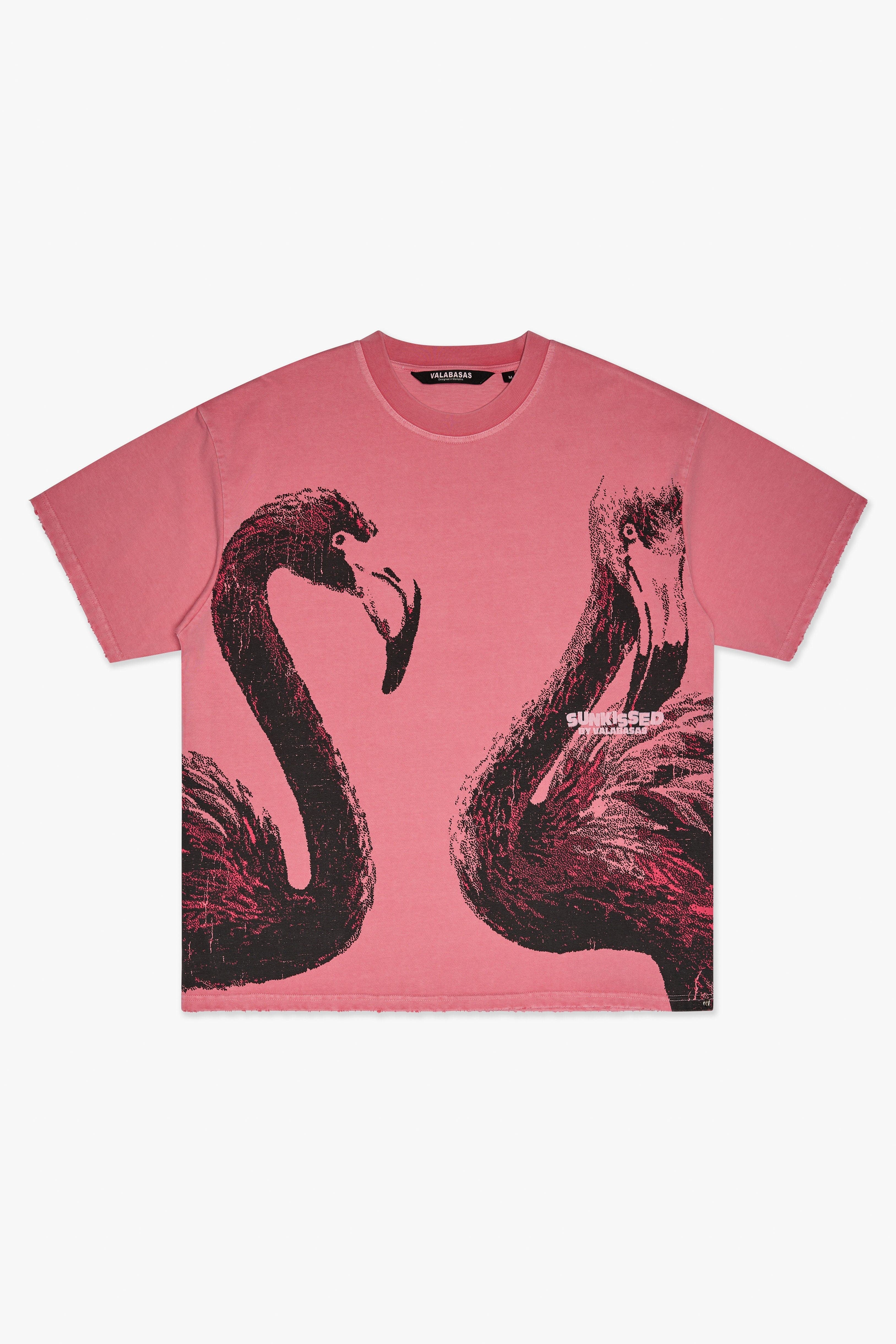 Valabasas T-Shirts Valabasas Relax Tee Pink Valabasas Relax Tee Pink