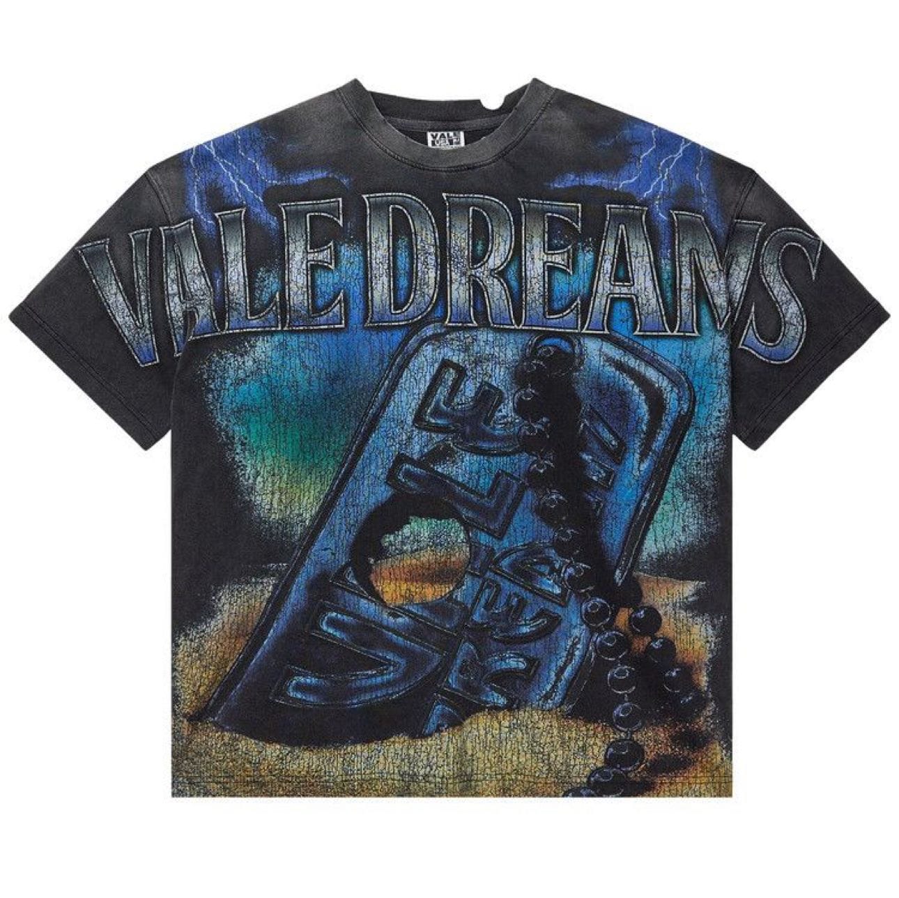 Vale T-Shirts Vale Forever Dog Tag Big Tee Vale Forever Dog Tag Big Tee