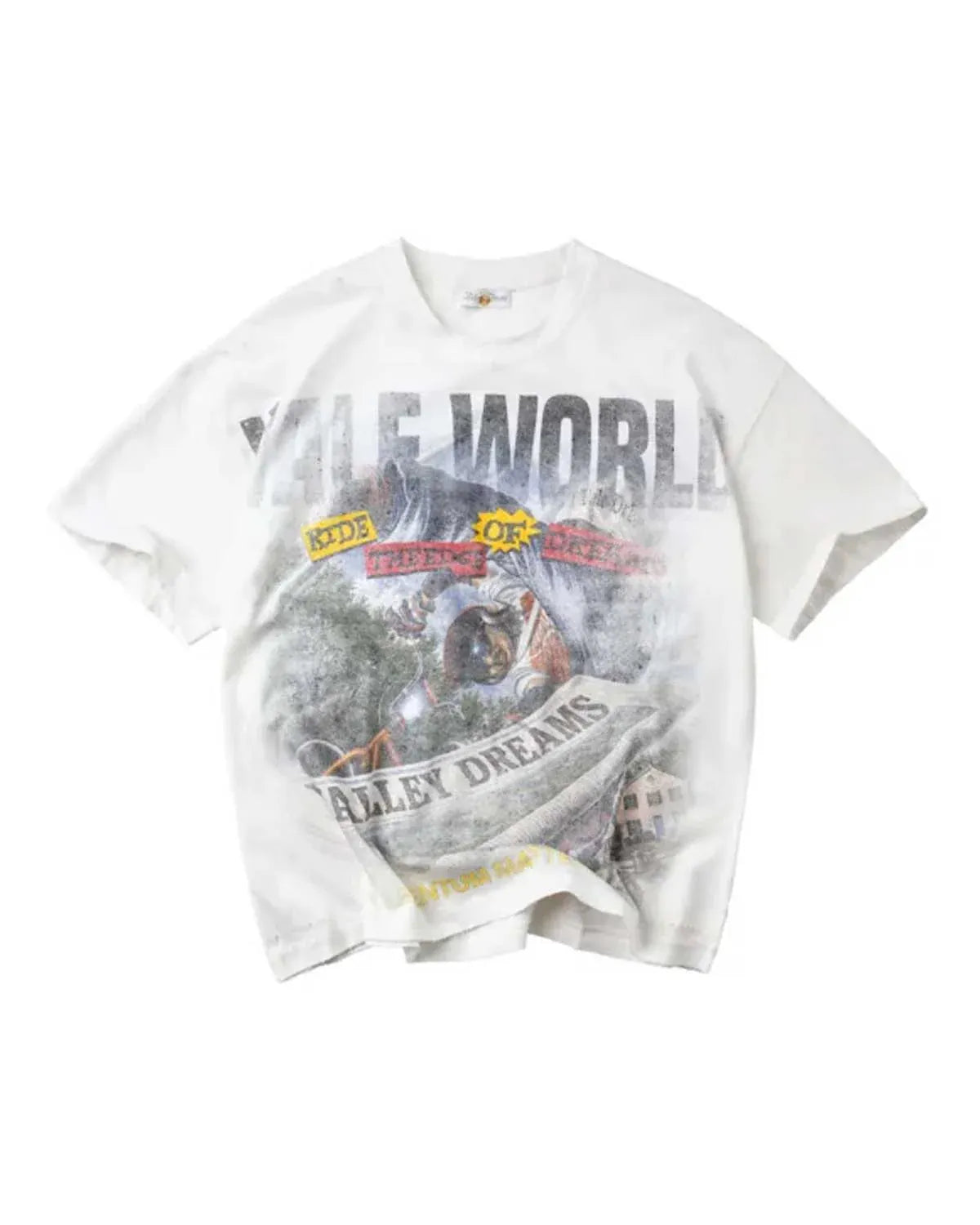Vale T-Shirts VALE FOREVER NEWSPAPER TEE WHITE VALE FOREVER NEWSPAPER TEE WHITE