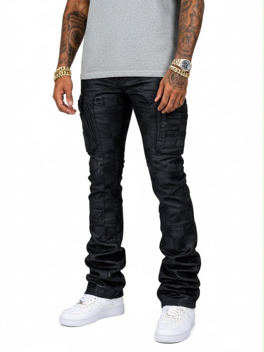 Vicious Denim Vicious Tactical Cargo Black Denim Vicious Tactical Cargo Black Denim